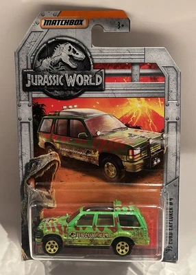 Ford Explorer #4 2018 Matchbox Juŕassic World '93 versión sucia/muddy 1/64 Foto 1 de 3