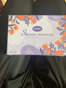 Shower Steamers Aromatherapy Gift Box-6 Piece Set. Bumodel Brand NIB - Picture 1 of 5