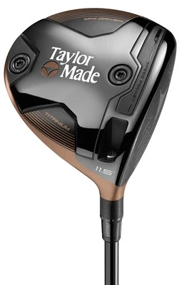 Left Hand TaylorMade BRNR Mini Copper 11.5* Driver Stiff UST ProForce 65 Excnt - Image 1 of 4