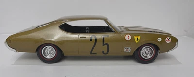 Vintage AMT/C19 Oldsmobile Promo Car 1969 Brown Model 1/25 - Image 1 of 4