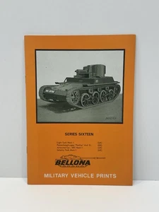 Bellona Military Vehicle Prints Series Sixteen - Light Tank MkI - Panther Ausf G - Picture 1 of 3