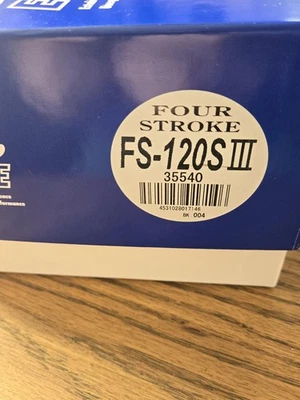 New O.S. FS120S-iii With Pitts Exhaust (Smoker and Non-smoker Muffler) - Image 1 of 4