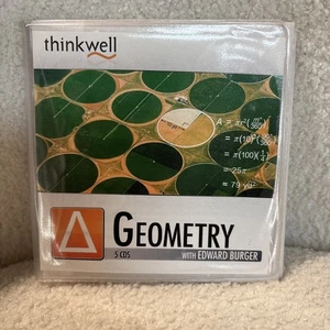 Thinkwell Geometry 5 CDs With Edward Burger - Imagen 1 de 7