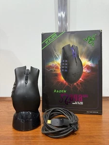 Razer Naga Epic (RC30-005101) With Base Cable Extra Side Grips & Box - Picture 1 of 7