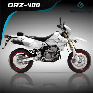 Drz 400sm 400s 400 Kit Calcomanías Gráficas Suzuki Pegatinas Supermoto PERSONALIZABLES - Imagen 1 de 4