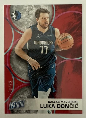 2022 Panini Father's Day Father's Day Red /99 Luka Doncic #FD16 - Image 1 of 2
