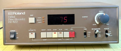 Grabadora de piano digital Roland PR-800 - Rara interfaz midi años 80 - Para reparación Foto 1 de 4