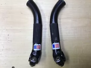 CONTROL TECH BIKE HANDLEBAR BAR ENDS BLACK USA USED - Picture 1 of 4