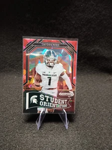 Nfl Panini Trading Cards Jayden Reed 2023 RED ICE Prizm Draft Picks SO-19 RC - Bild 1 von 2