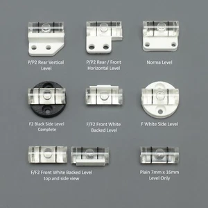 Replacement White 7mm x 16mm Spirit / Water Levels For Sinar Norma F F2 P and P2 - Picture 1 of 21