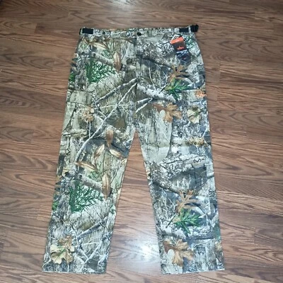 New Habit Camo Men’s Pants Realtree 2XL Fits 44x32 Cargo Adjustable Waist  - Image 1 of 4