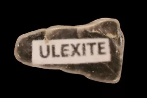 Piedra preciosa cristal curativo metafísico natural de chakra metafísico natural Ulexite TV Rock 1" grado A - Imagen 1 de 5