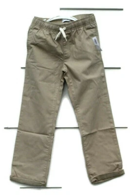 Старый темно-коричневый мальчиков хаки брюки на шнурке размер средний (8) 010 - Изображение 1 из 4