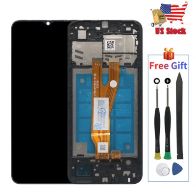 Marco digitalizador de pantalla táctil con pantalla LCD para Samsung Galaxy A03 Core A032F A032M Foto 1 de 4