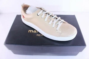 Marc Joseph NY Union Square Damen-Sneaker taupefarben US 7 bequemes genarbtes Leder - Bild 1 von 8