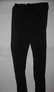 Shein girls 11-12yrs ripped leggings black nip - Picture 1 of 4