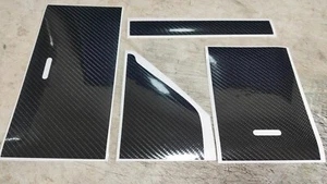 Pre-cut centre console wrap carbon vinyl For Jaguar XF 2008-2015 X250 - Picture 1 of 4