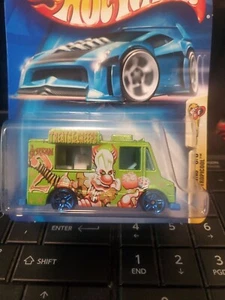 TROPICOOL, #099, 2003 HOT WHEELS CRAZED CLOWNS, METALFLAKE LIGHT GREEN - Picture 1 of 8