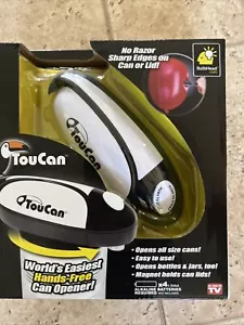 TouCan Worlds Easiest Hands Free Can Opener NIB - Picture 1 of 2