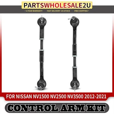 2x Extremo de barra de amarre lateral interior y exterior para Nissan NV1500 2012-2021 NV2500 TITAN XD Foto 1 de 4