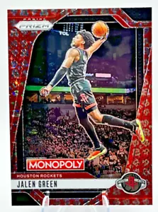 2024-25 Panini Prizm Monopoly Jalen Green #71 Free Parking Prizm SP - Picture 1 of 2