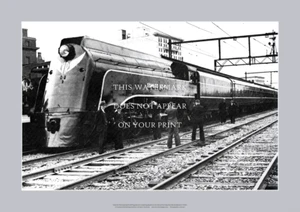 Victorian Railways Spirit of Progress Art Print – Spencer St – 2 sizes Poster - Imagen 1 de 4