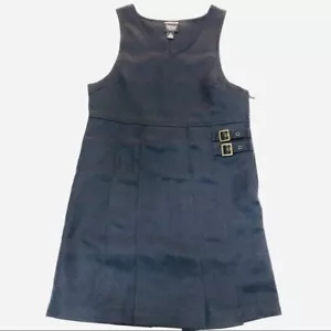 French Toast Blue Uniform Jumper Dress - Girls 8 - Picture 1 of 5