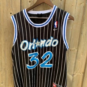 Camiseta deportiva vintage Nike Shaquille O'Neal Orlando Magic Jersey grande - Imagen 1 de 5
