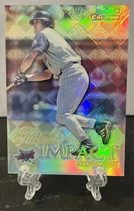 1999 Bowman Chrome Refractor Impact Initial Impact Troy Glaus #I8 Angels - Picture 1 of 2