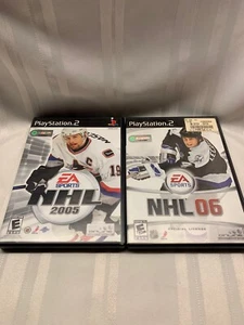 Playstation 2 - NHL 2005 y NHL 2006 - con manuales - EA Sports - Imagen 1 de 3