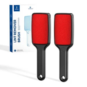 Lint Brush Double-Sided Lint Remover Brush Lint Brushes for Clothes Reusable ... - Picture 1 of 7