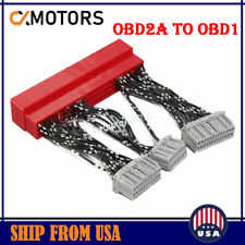 OBD2A TO OBD1 Jumper Harness Conversion Adapter for Honda Civic 1996 1997 1998