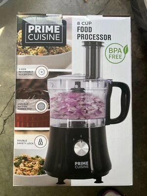 Prime Cuisine 8 Cup Food Processor - Image 1 of 4