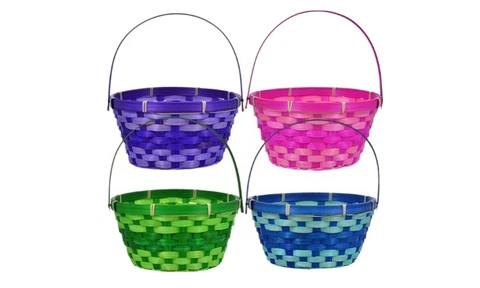 easter bamboo basket Cover