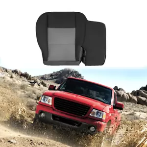 Asiento de repuesto de tela inferior del conductor para Ford Ranger 2003-2011 tela negra/gris - Imagen 1 de 14