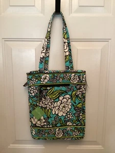 Brand New Vera Bradley Laptop Travel Tote In Island Blooms - Picture 1 of 3