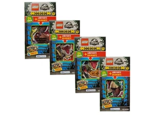 LEGO Jurassic World Serie 3 Trading Cards – 1x ECO Blister Set alle 4 verschiede - Picture 1 of 6