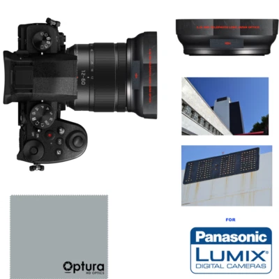 2x TELEPHOTO LENS FOR Panasonic Lumix G95 Mirrorless Camera with 12-60mm Lens - Image 1 of 4