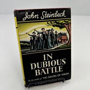John Steinbeck In Dubious Battle Hardcover The Modern Library c1936 - Picture 1 of 10