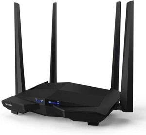 * Tenda AC10 WLAN Router Dual-Band (2.4 GHz/5 GHz) Gigabit Ethernet Black - Zdjęcie 1 z 4
