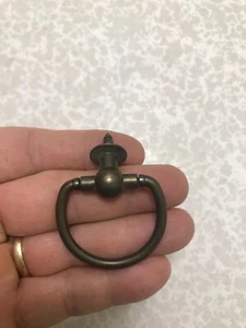 NICE 18th Century CHIPPENDALE Period Reproduction DROP RING PULL AMERICANA! - Picture 1 of 4
