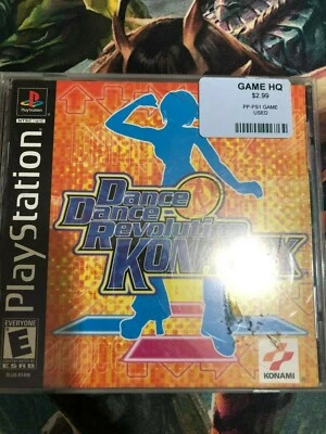 Dance Dance Revolution Konamix (Sony PlayStation 1, 2002) W/ Registration Card - Image 1 of 4