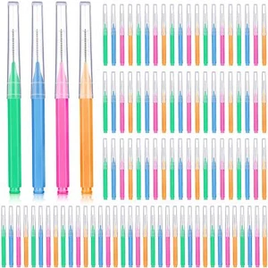 100 Pieces Braces Brush for Cleaner Interdental Brush Toothpick Dental Tooth ... - Picture 1 of 7