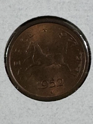 1952 (b) India 1 Pice Bronze Coin - Image 1 of 4