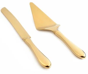 Cake Knife and Server Set, Cake Cutter and Pie Spatula, Cake Serving Set with... - Picture 1 of 7