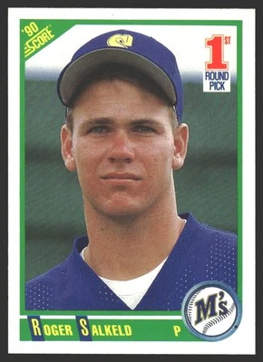 1990 Score #674 Roger Salkeld - Image 1 of 2