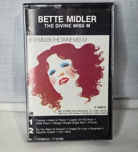 Bette Midler (The Divine Miss M) Cassette Tape 1972 - Picture 1 of 6