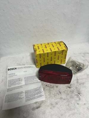 Jaguar XJ6 XJ12 XJS STOßSTANGE Nebelschlussleuchte LINSE ORIGINAL ROT BOSCH - Bild 1 von 4