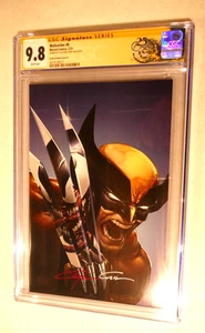 WOLVERINE #8 CLAYTON CRAIN COVER B VIRGIN VARIANT CGC SIGNATURE SERIES 9.8 - Picture 1 of 5