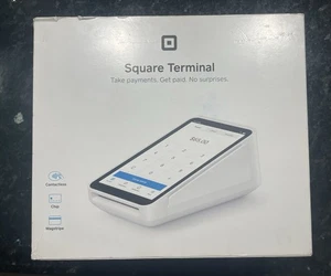 Macchina per carte di credito terminale quadrato accetta tutti i pagamenti in scatola aperta - Foto 1 di 4